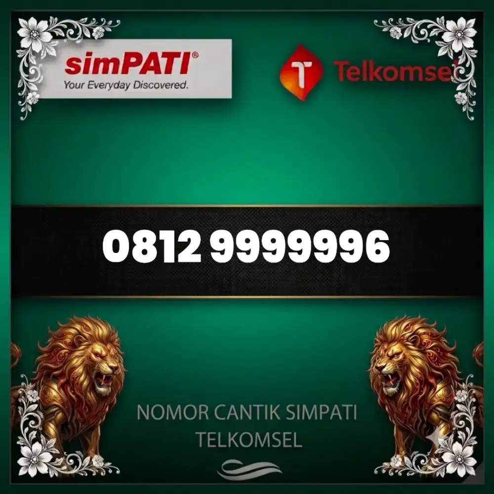 Nomor cantik simpati Telkomsel super