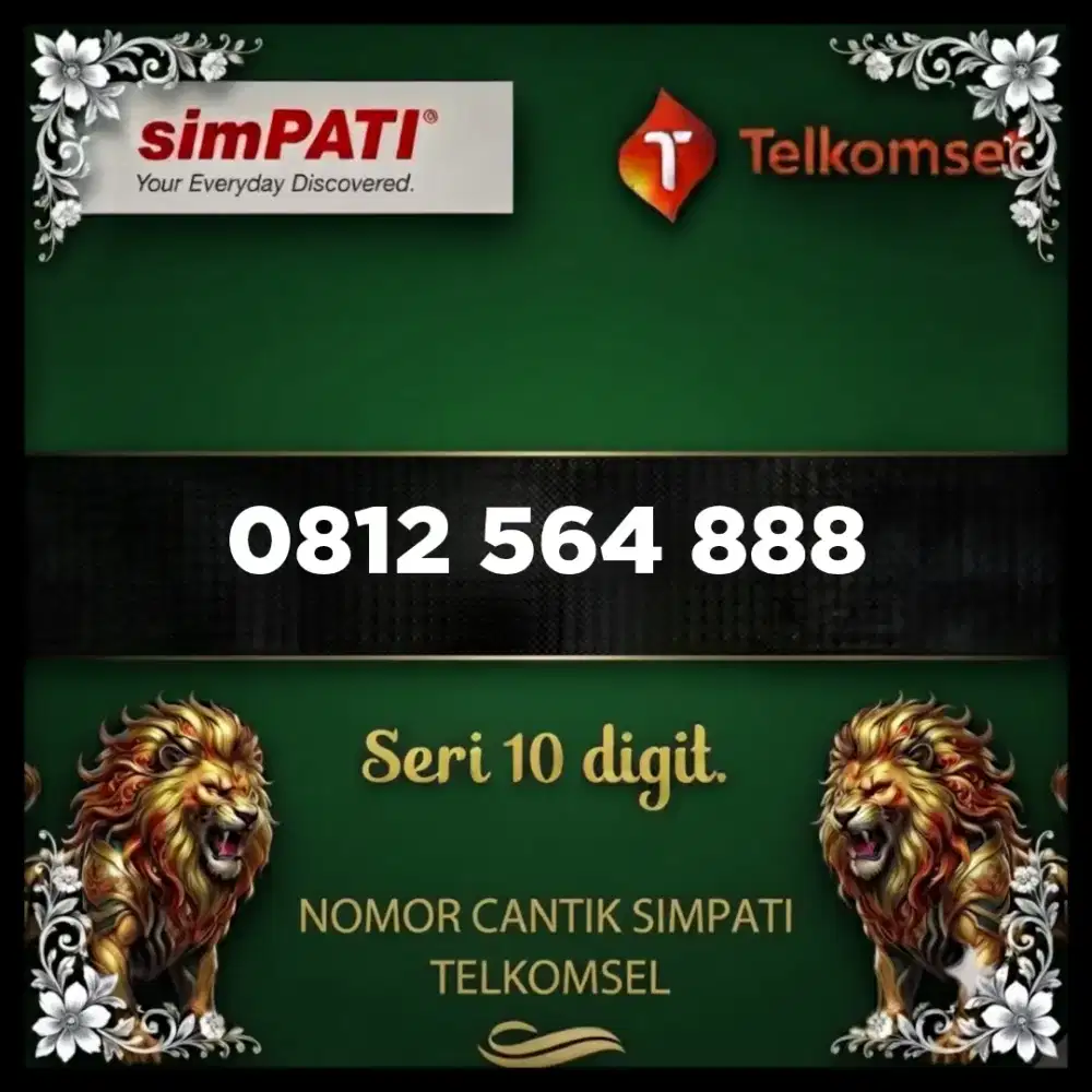 Nomor cantik simpati Telkomsel super