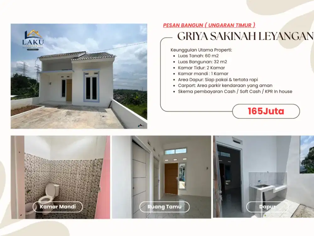 Rencanakan Hunian Anda Bersama Griya Sakinah Residence Ungaran! Pesan Bangun Nyaman, Skema Pembayaran Sangat Fleksibel