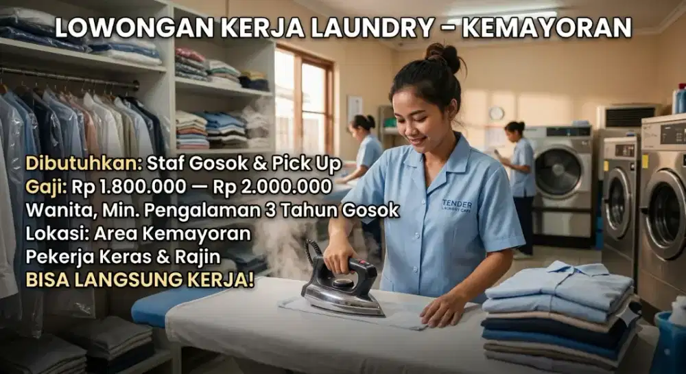 Staff Laundry Pengalaman