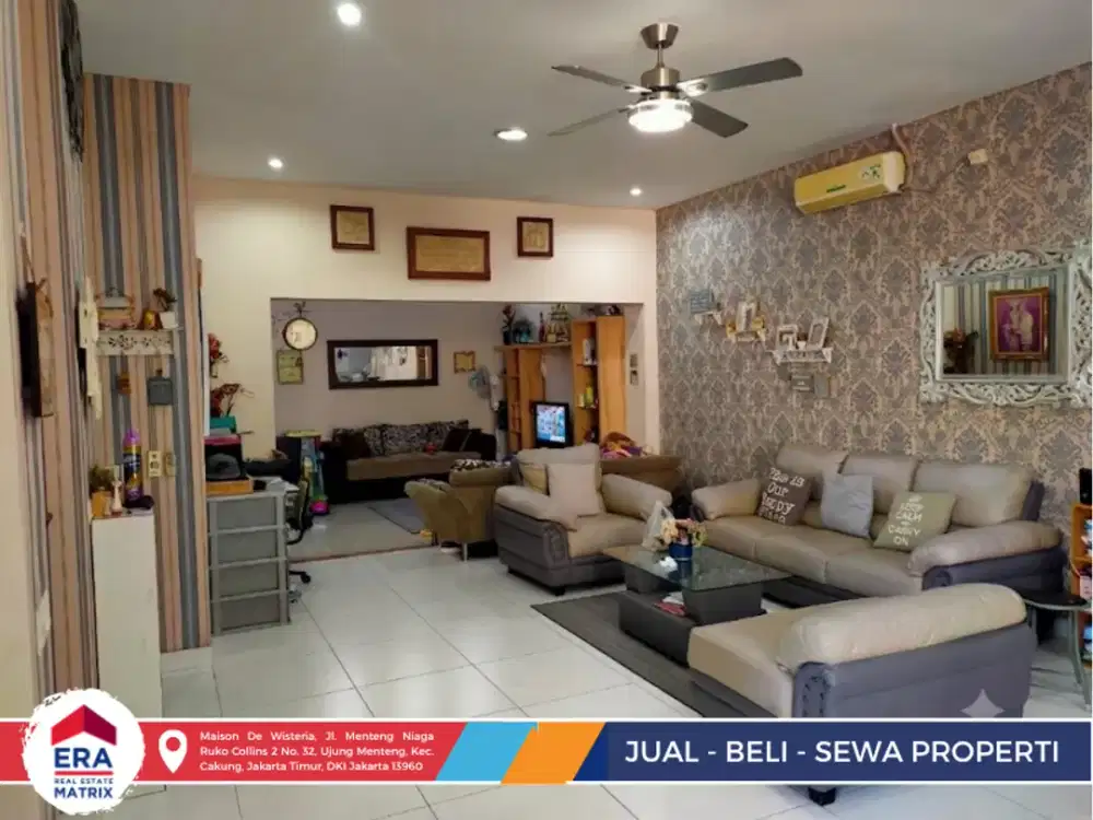 Jual Rumah Mewah Full Furnish Cluster Alamanda JGC – Desain Cantik & Terawat (5000 Watt)