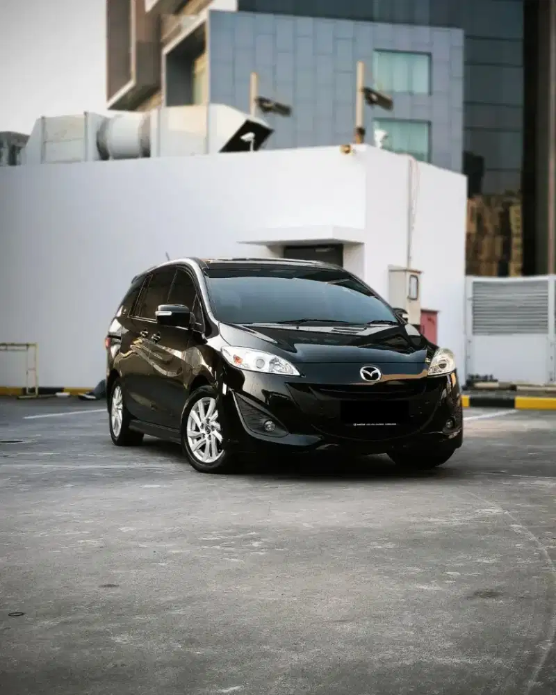Mazda 5 Skyactive  At 2017 Hitam Pajak Panjang Mobil Mewah Murah