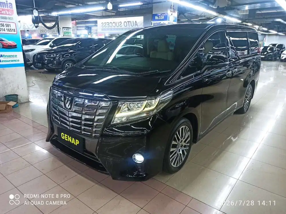Toyota Alphard G Atpm 2.5 AT 2017