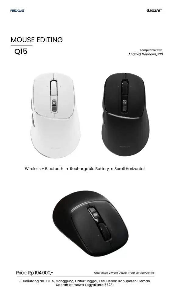 Rexus Q15 Wireless