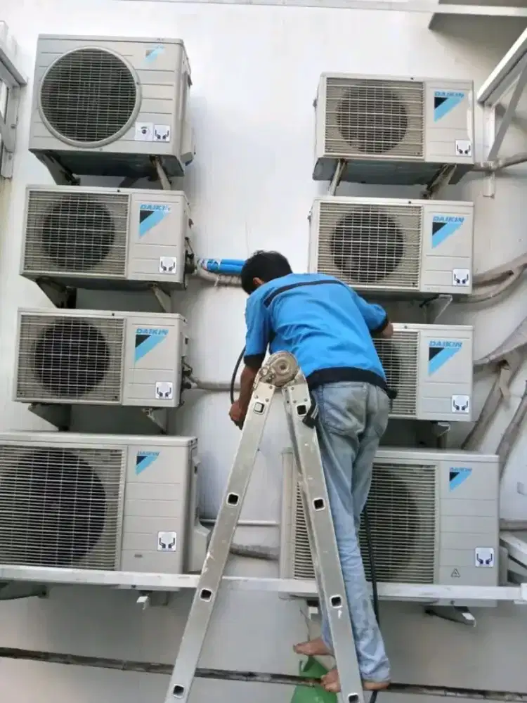 Service AC bongkar pasang AC kulkas