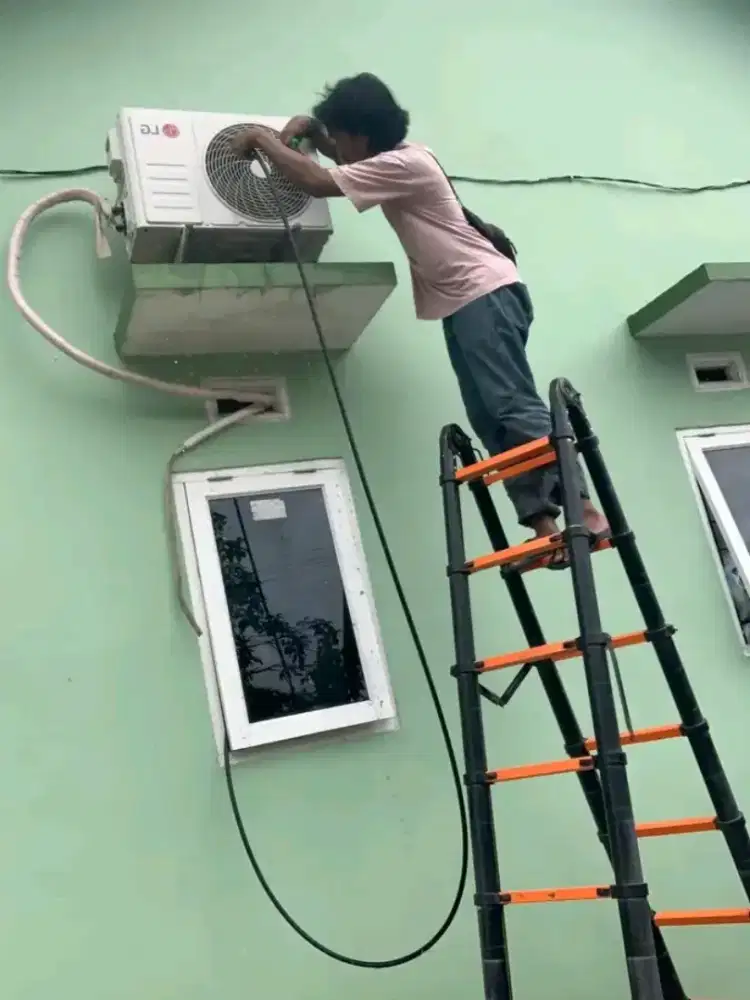 Service AC bongkar pasang AC kulkas