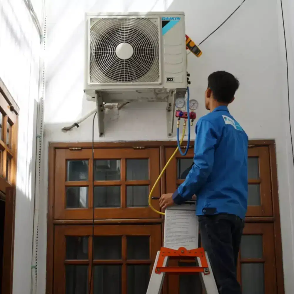 Service AC bongkar pasang AC kulkas