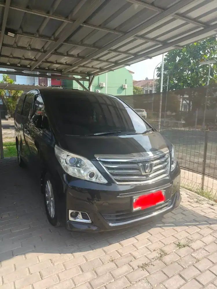 Dijual Alphard 2.4 G Premium Sound Mobil Rawatan Full Spec
