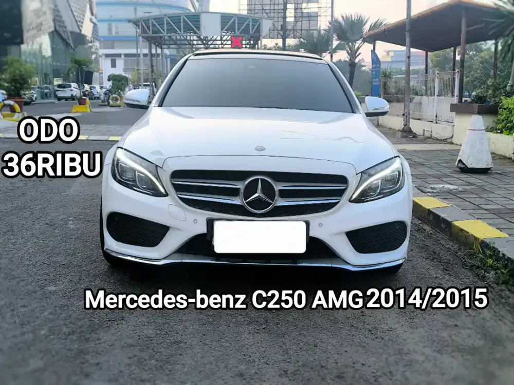 Mercedes-Benz C250 AMG 2014 / 2015 AT 2.0, Odo 36Ribu, Pajak Panjang