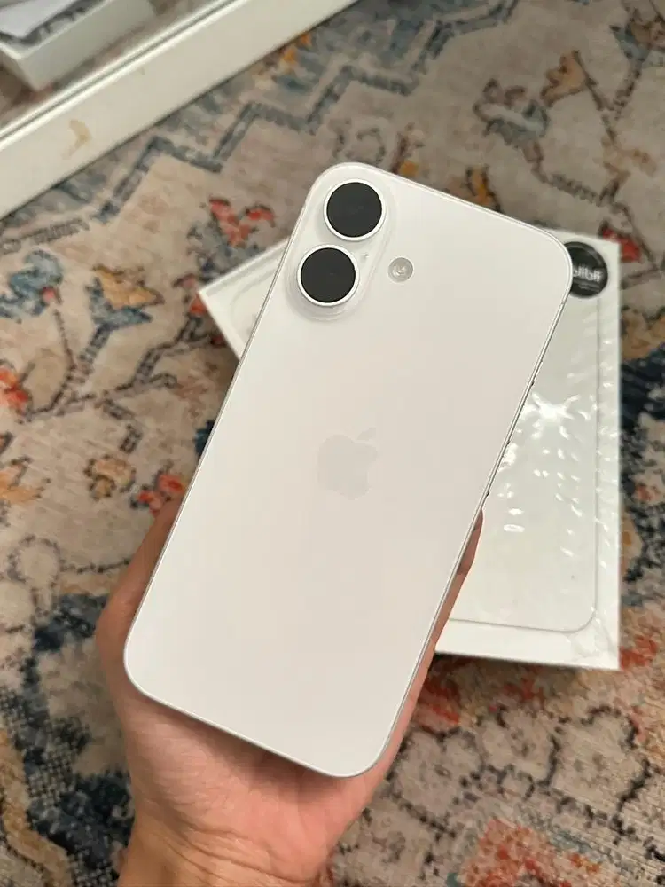 IPHONE 16 128GB WHITE RESMI