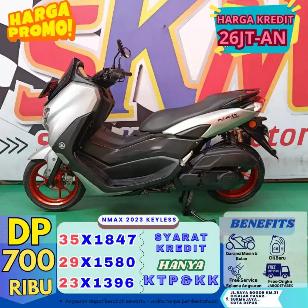 Ready stok Yamaha nmax kyles th 2023 cash/credit