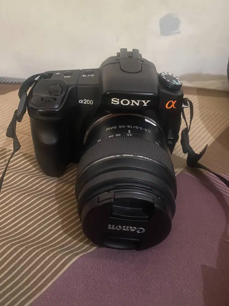 Jual kamera merk sony a200