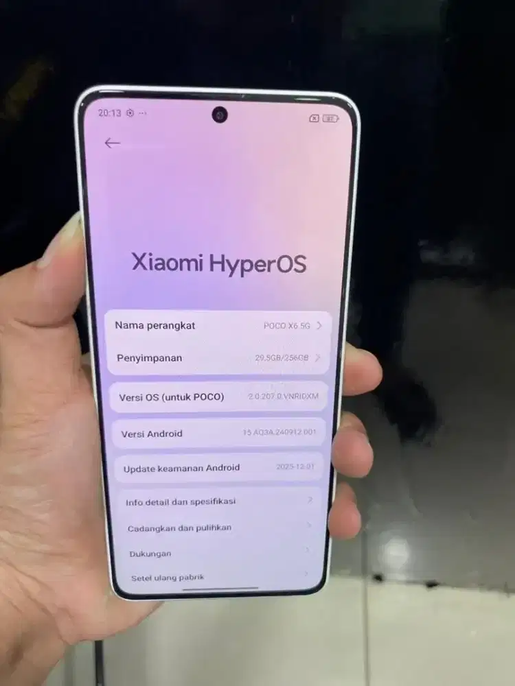 Poco X6 5G white 12/256 Fullset