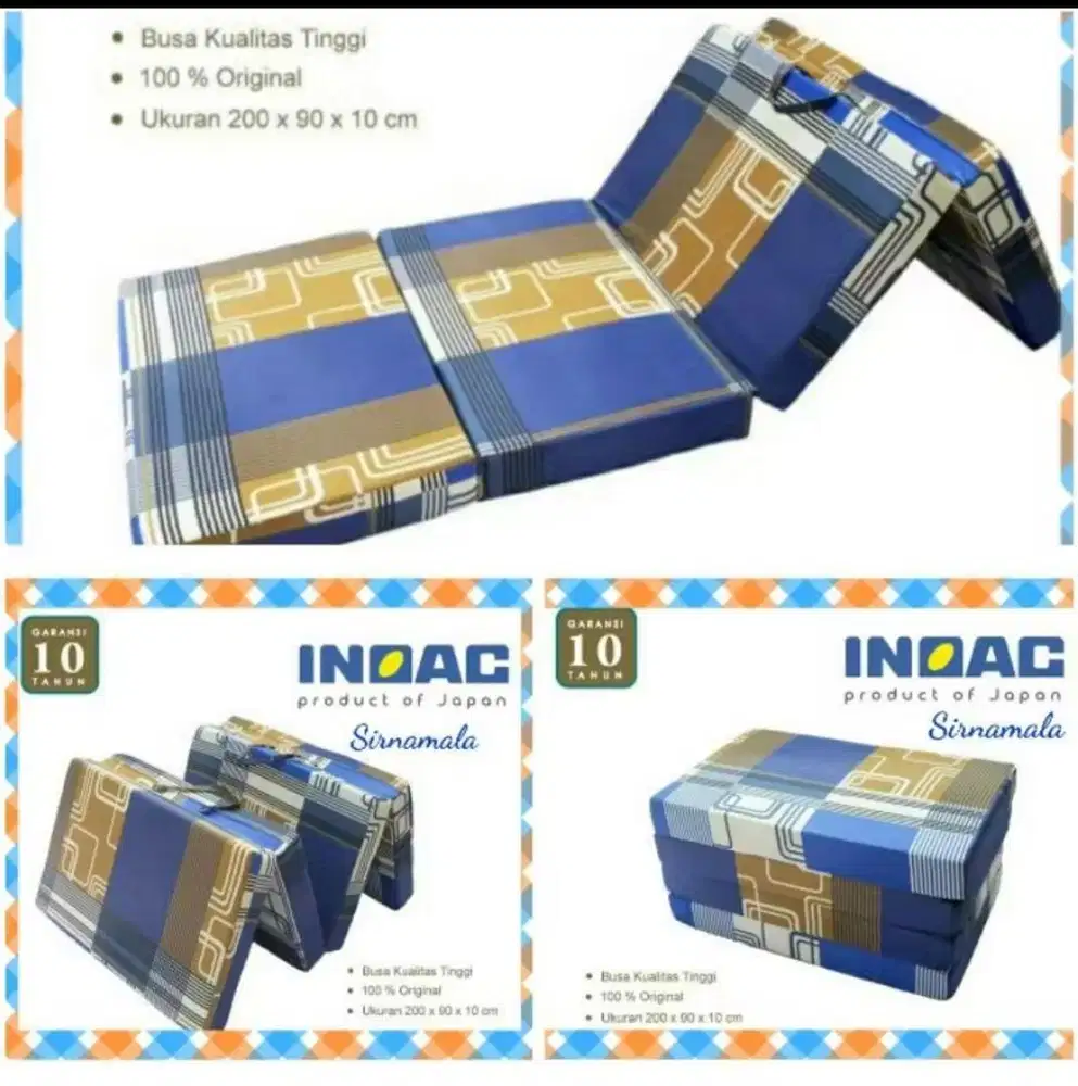 Kasur busa inoac 160x180x10