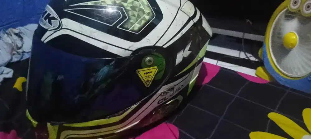 Jual aj ne helm ink full face ,350 nego bensin