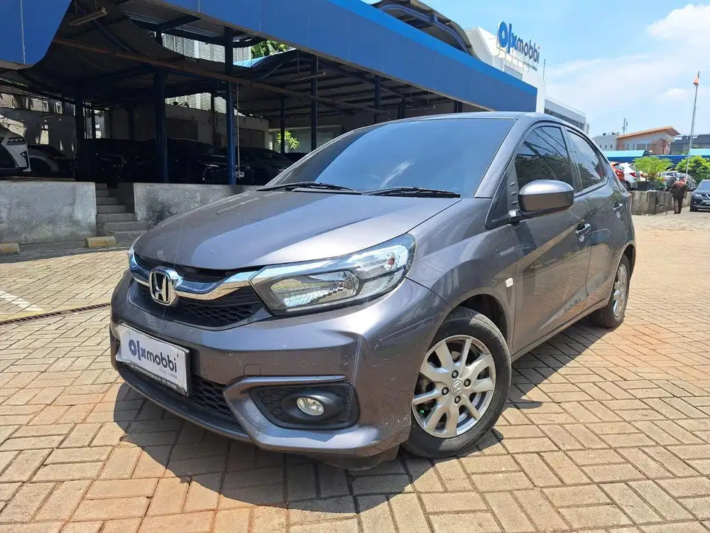 DP 1 JUTA Honda Brio Satya 1.2 E Bensin-AT 2019 Abu C6RHA