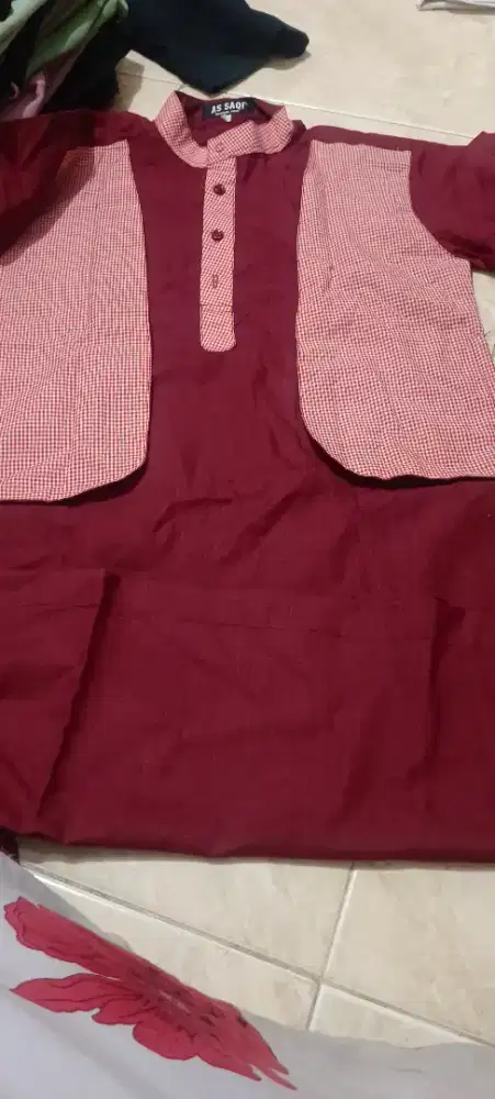 Gamis anak cowok tangan pendek
