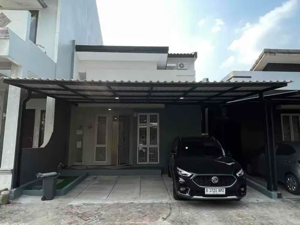 Disewakan Rumah Semi Furnished Full Renov 2 Lantai di The Icon Bsd Simplicity