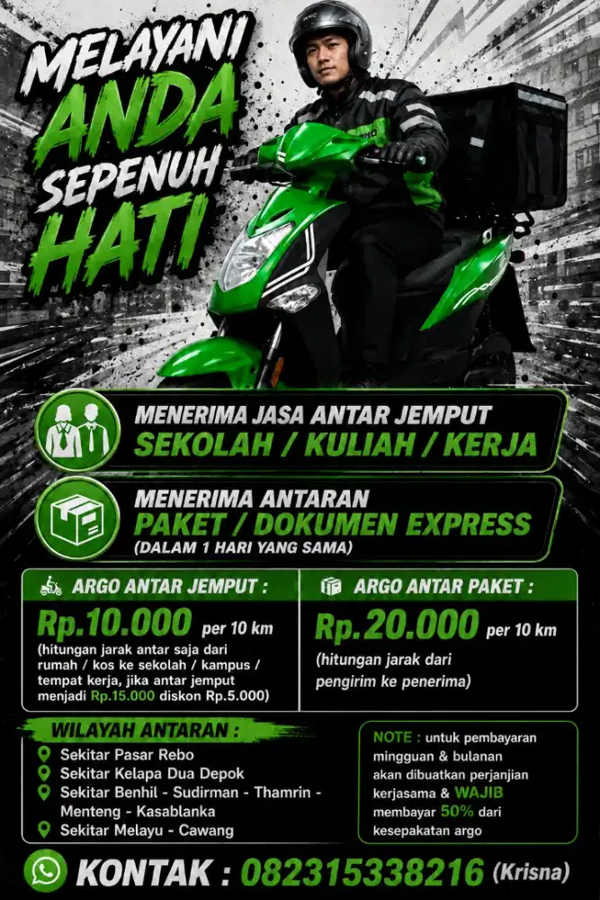 JASA ANTAR JEMPUT
