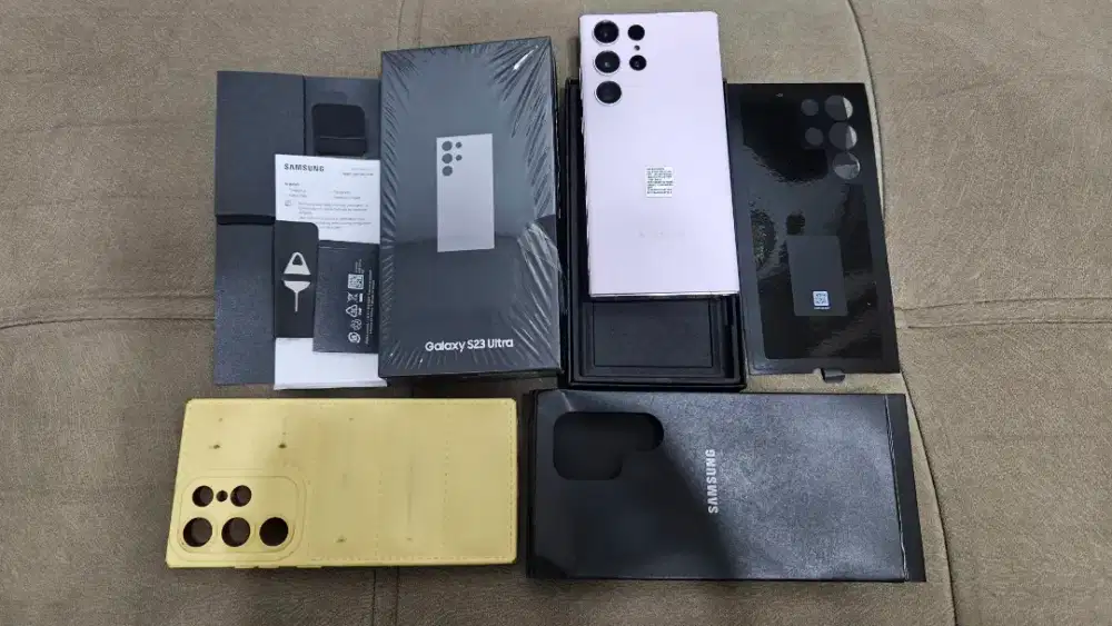 Samsung Galaxy S23 Ultra 12/512 Gb Lavender Sein Fullset Mulus Murah
