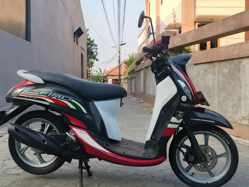 Yamaha Fino Fi 2015 stater halus mulus terawat