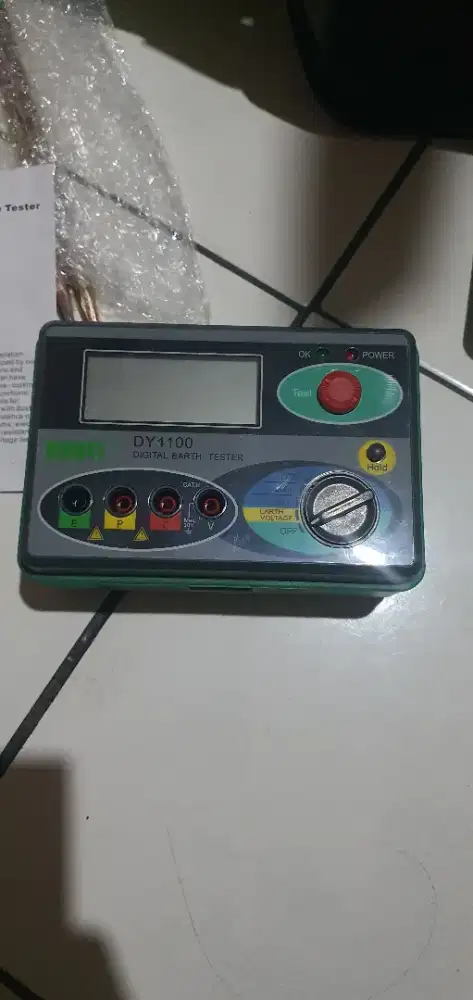 Megger tanah/alat ukur tanah tester