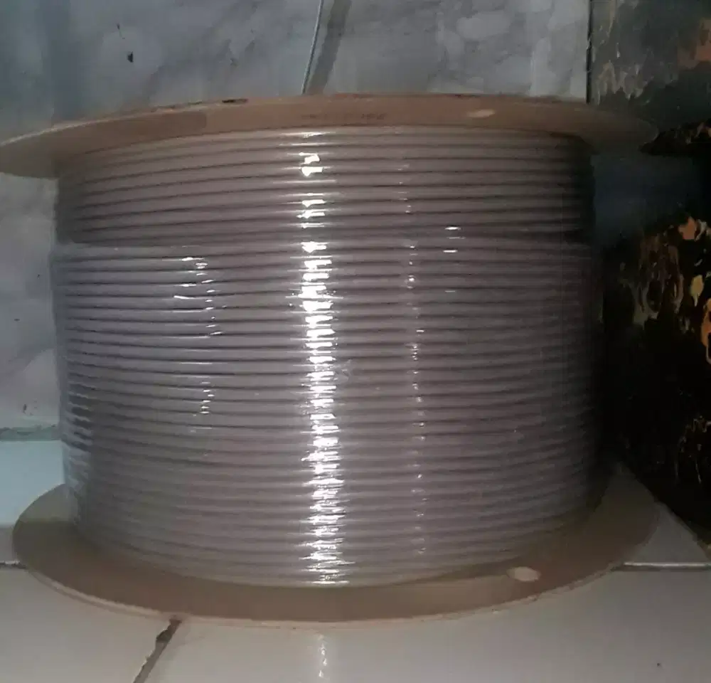 Kabel lan belden cat6e,kabel baru full 1rol