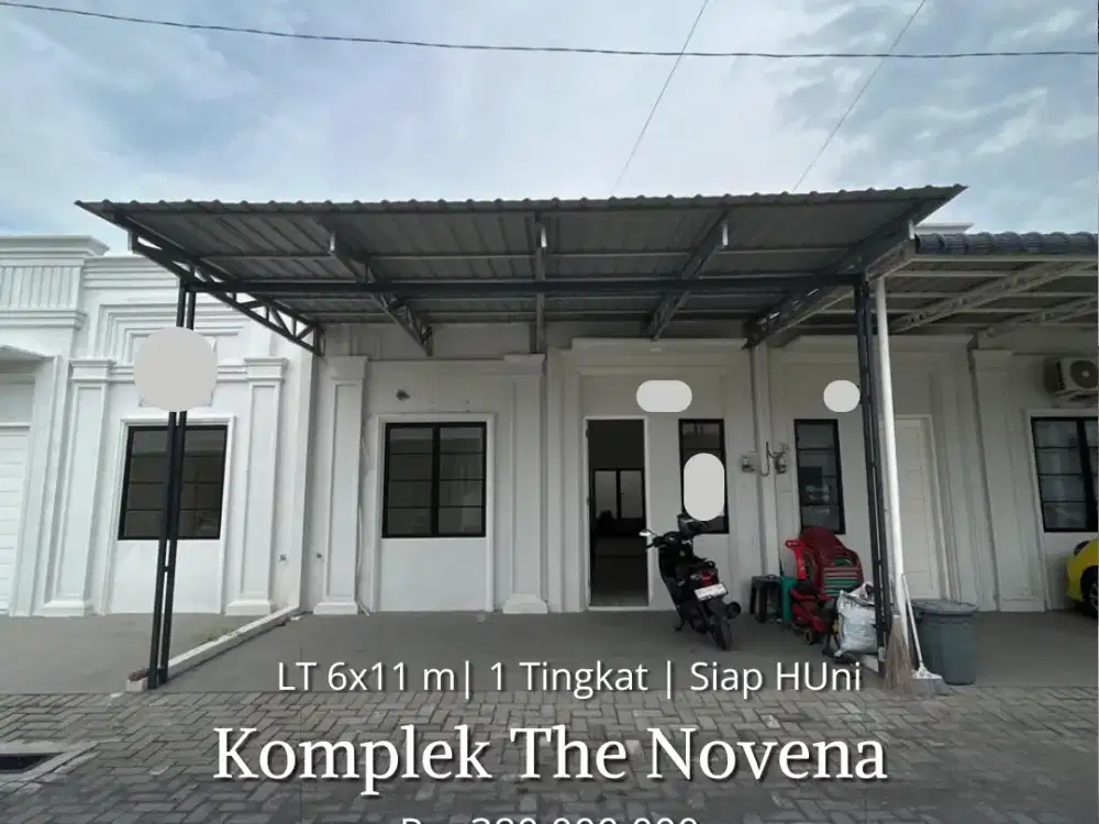 Dijual Rugi Rumah 1 Tingkat Komplek The Novena Siap Huni Daerah Pancing Medan