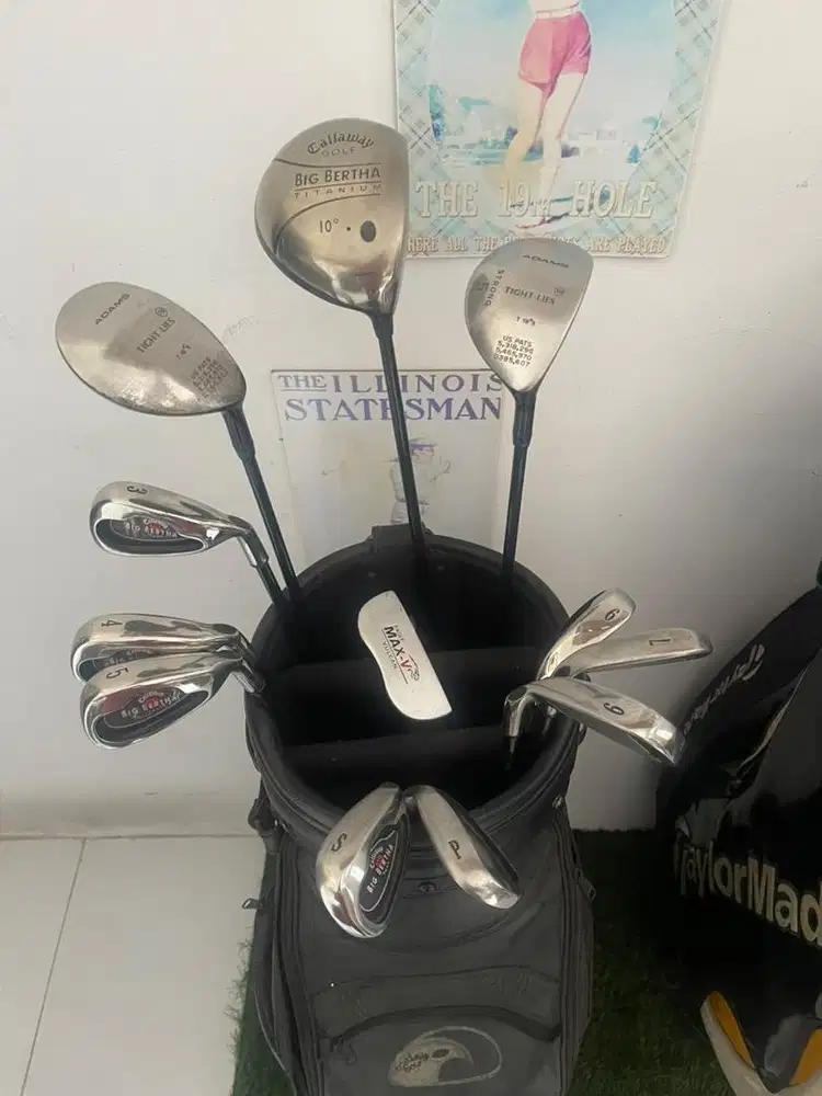Fullset stick golf callaway big betha original 100%