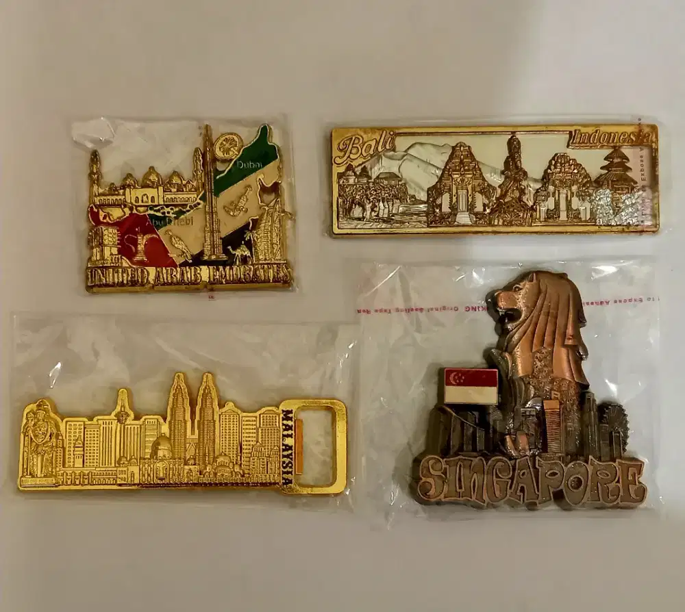 Magnet Kulkas, Tempelan Kulkas 6 pcs