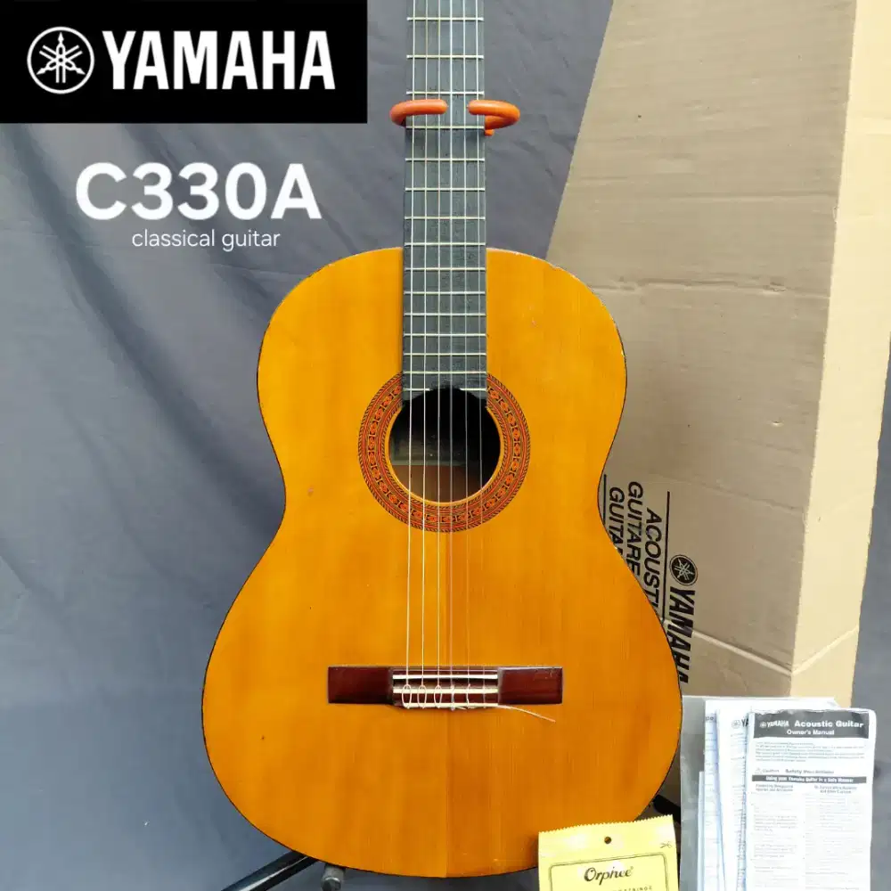 Yamaha C330A Original Gitar klasik seri diatas C315 bonus senar nylon
