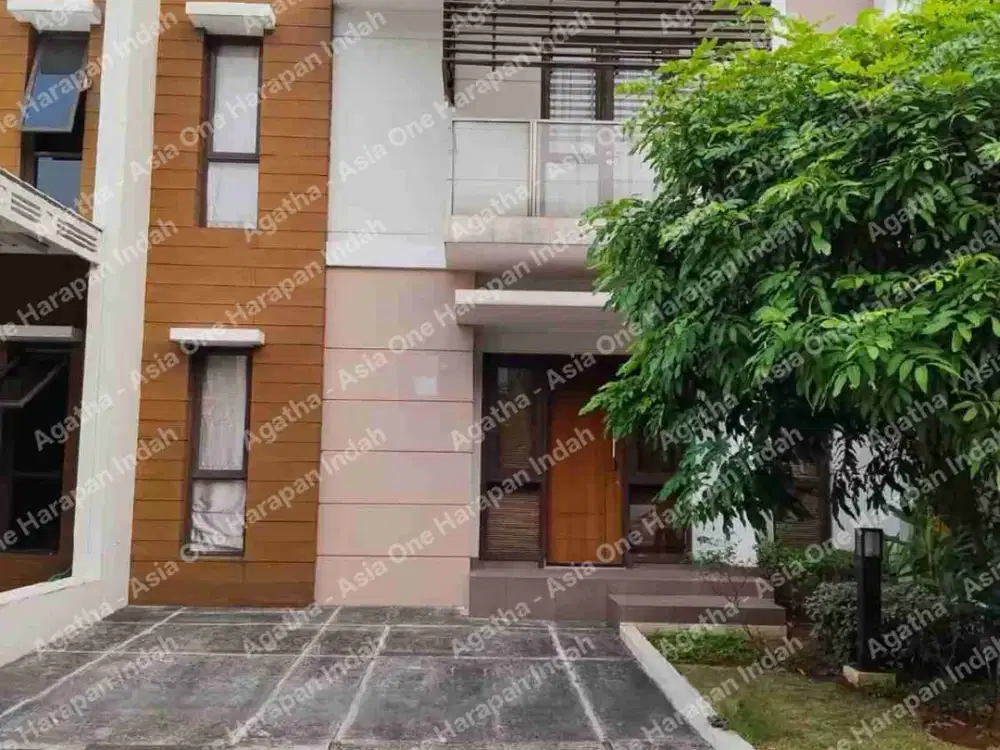 Rumah semi furnished Summarecon Bekasi cluster Burgundy 2.5miliar