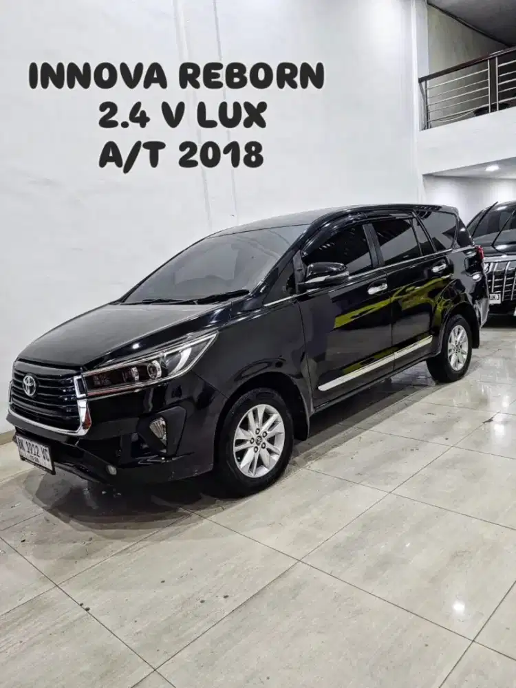 INNOVA 2.4 V lux SOLAR Automatic 2018 / 2019 hitam toyota reborn