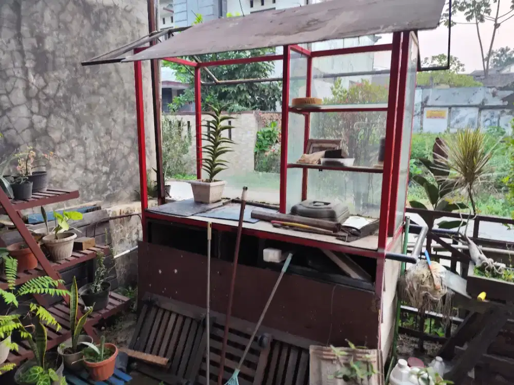 GEROBAK JUALAN SIAP PAKAI, HARGA SAHABAT!