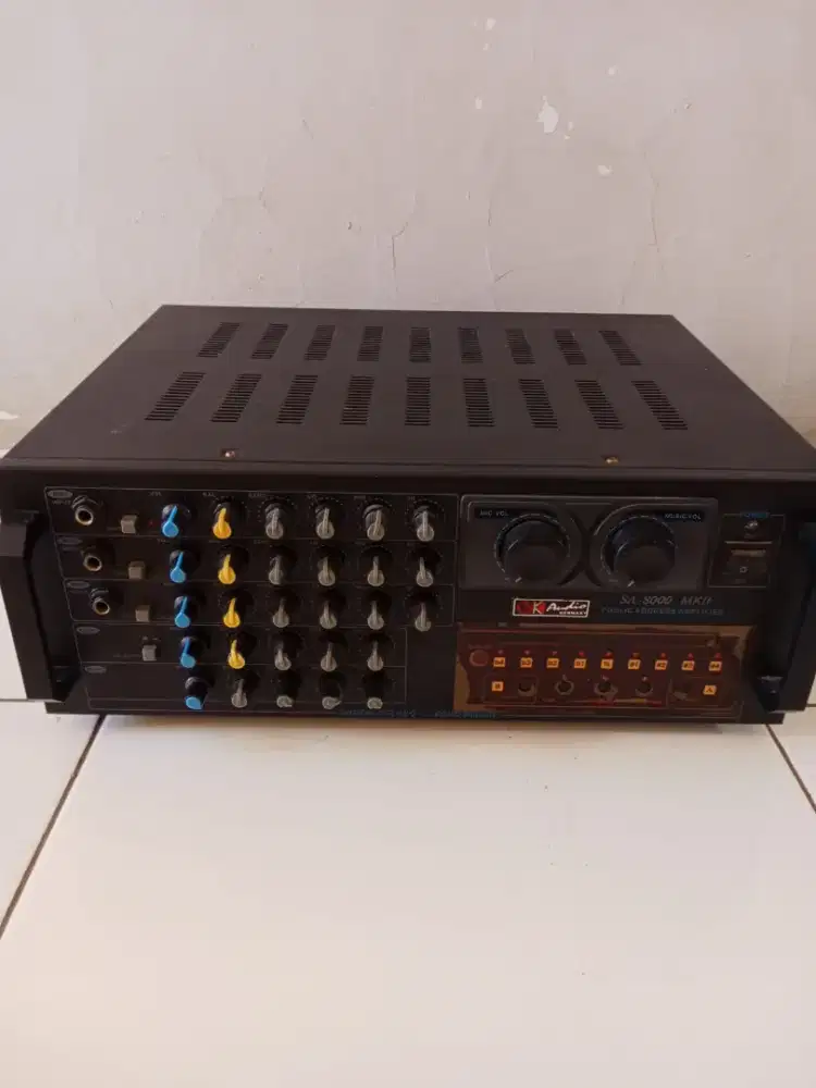 Power Amplifier mixer karaoke Build up