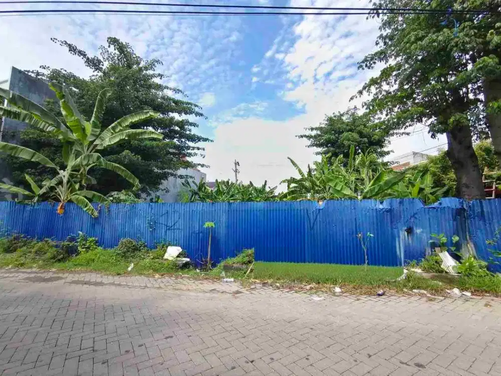 Tanah Hook Urukan Padat Jalan Utama Perum Mojoklangru Surabaya Dekat Unair, ITS, Galaxy Mall dan RSUD Dr. Soetomo Cocok Untuk Bengkel, Kosan, Minimarket, Kantor Dll