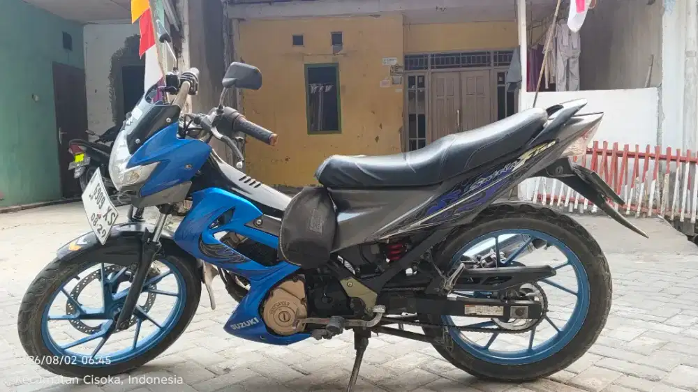 SATRIA F-150 2012 BLACK BLUE