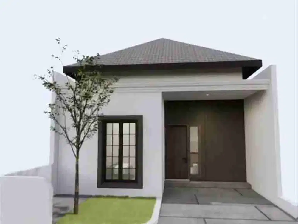 RUMAH CANTIK STRATEGIS MINIMALIS MODERN HARGA MURAH DI JALAN GAJAH MADA MAJENANG GROBOGAN