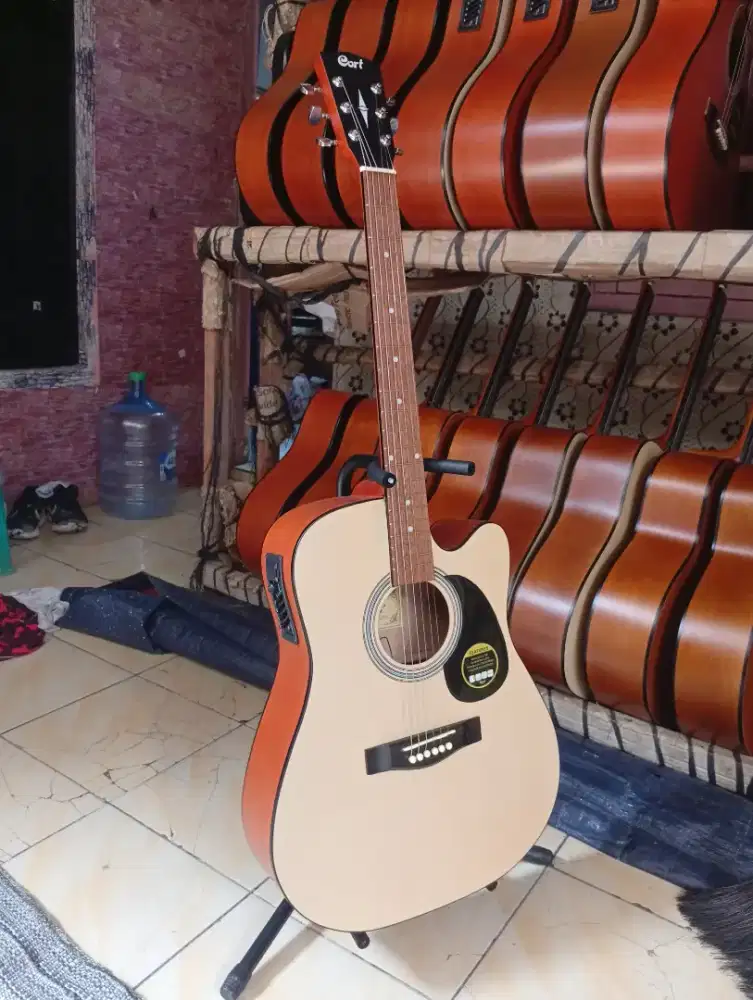 Gitar akustik elektrik new coak