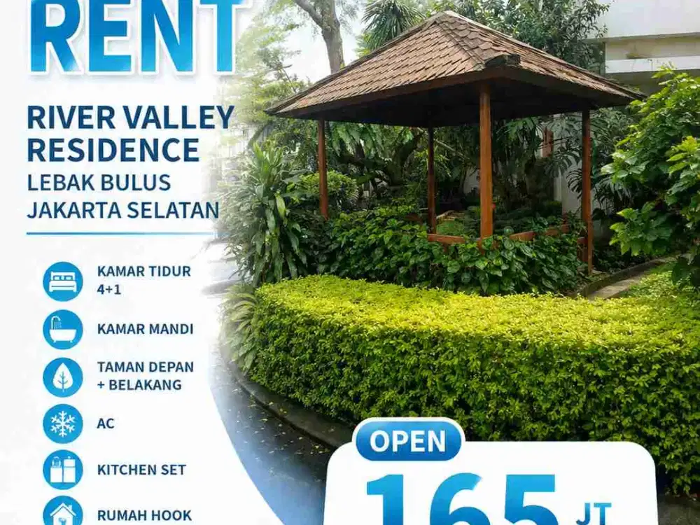 for ren rivervalley Lebak bulus jakarta selatan