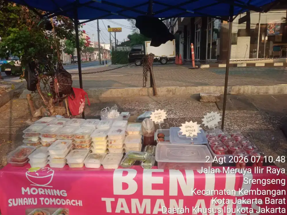Jaga Stand bento 10 ribuan