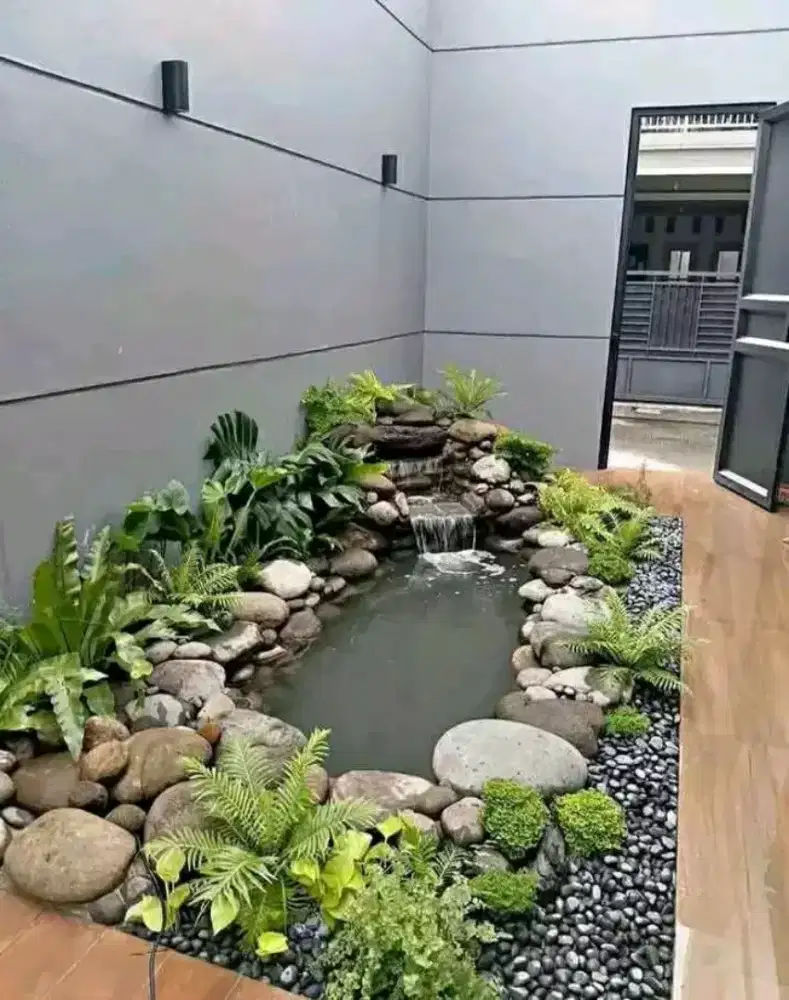 spesialis pembuat Taman dan kolam koi