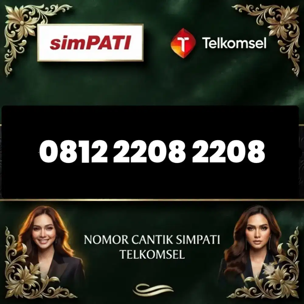 Nomor cantik simpati Telkomsel super