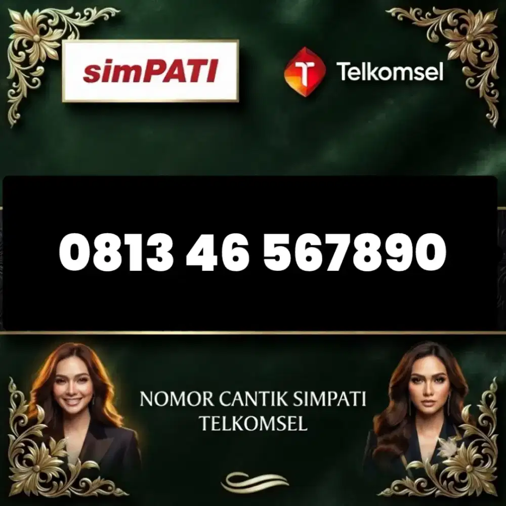 Nomor cantik simpati Telkomsel super