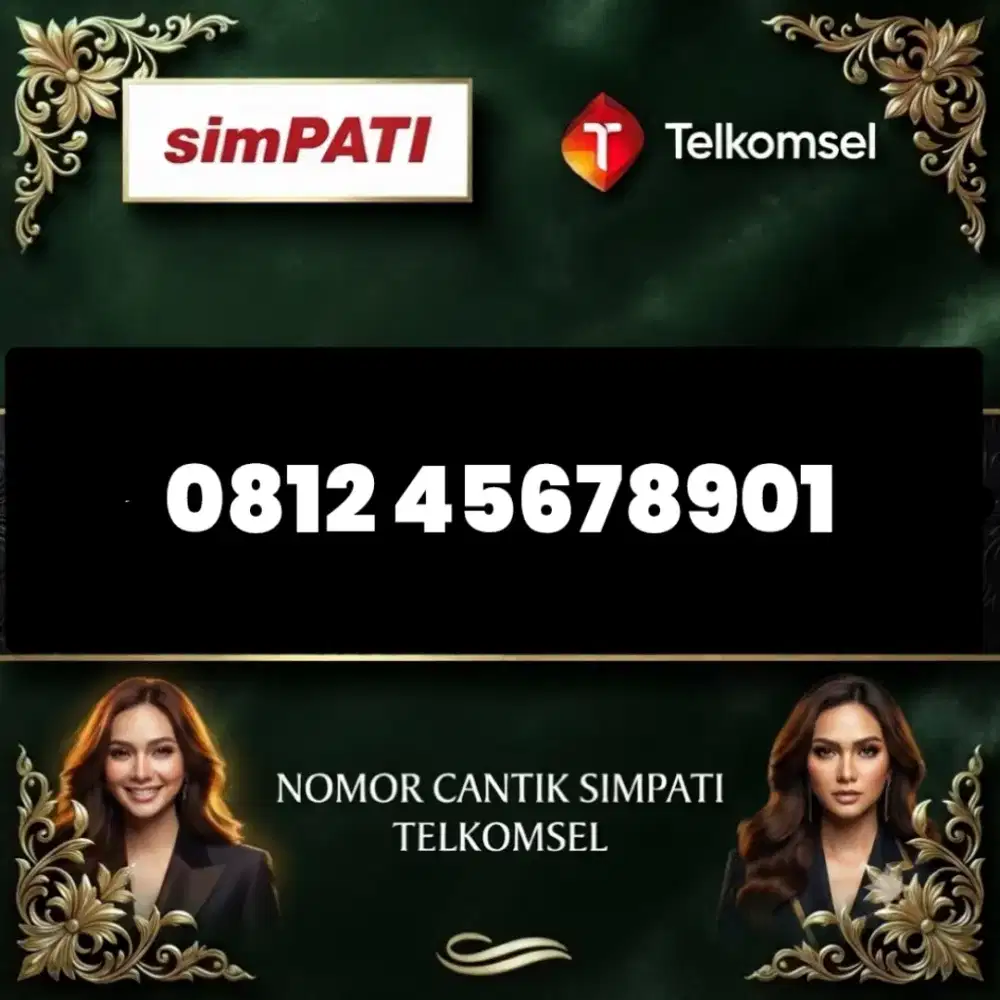 Nomor cantik simpati Telkomsel super