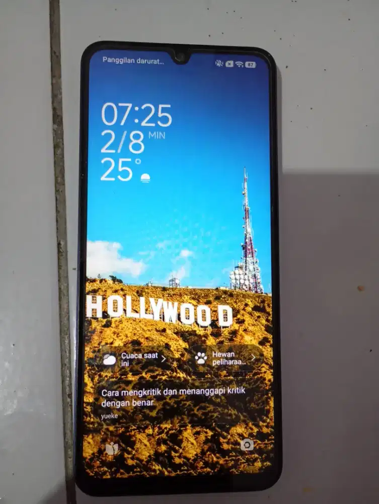 Jual hp redmi 14C no minus,masih mulus.warnas.starry Blue