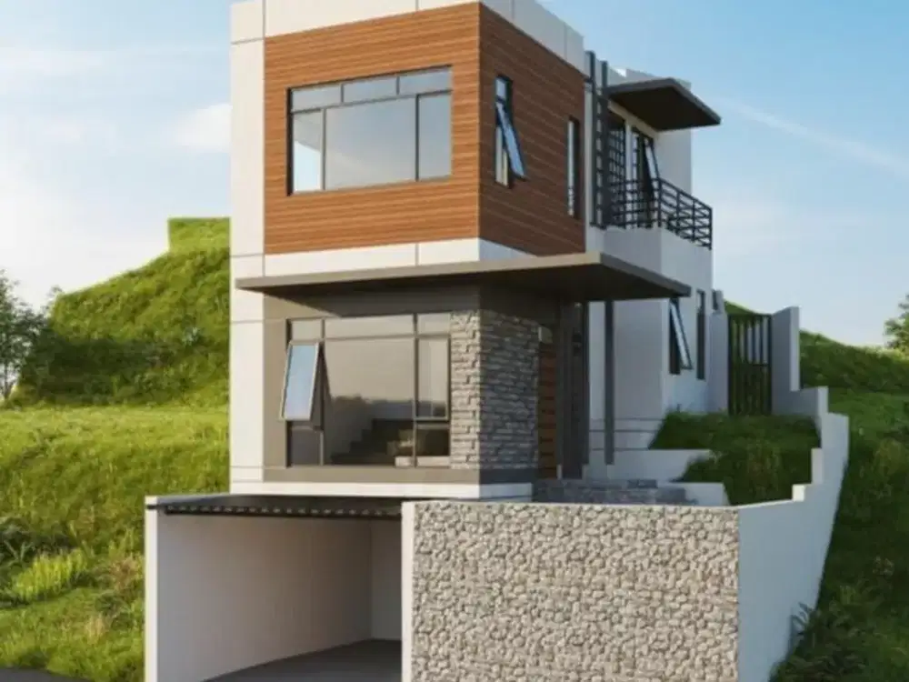 Rumah Villa Hau Ciumbuleuit, Mewah Murah Vila Baru New Sejuk di Bandung Utara Dijual, DB