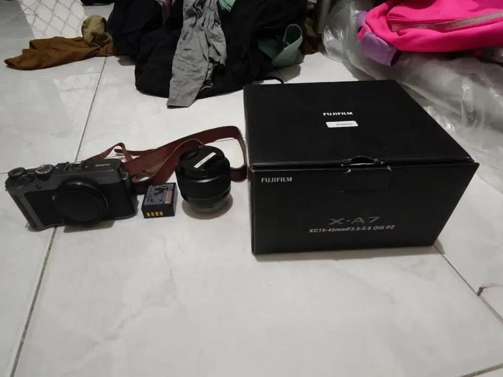 Fujifilm X-A7 Kit 15-45mm Dark Silver