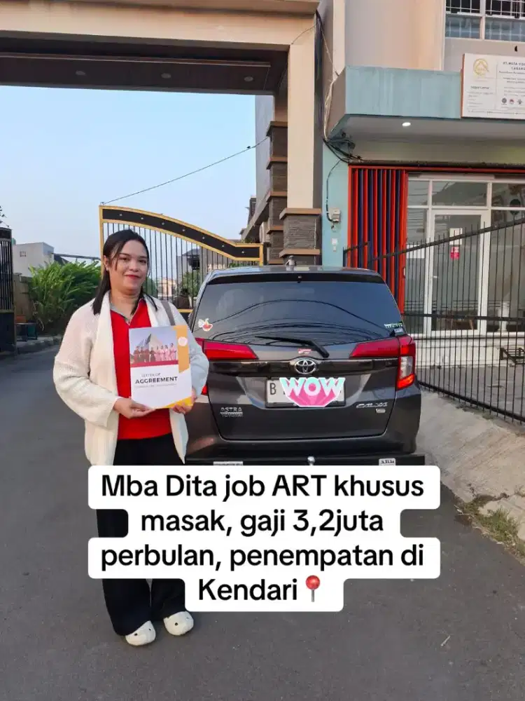 Saya lagi car Art penempatan Cengkareng
