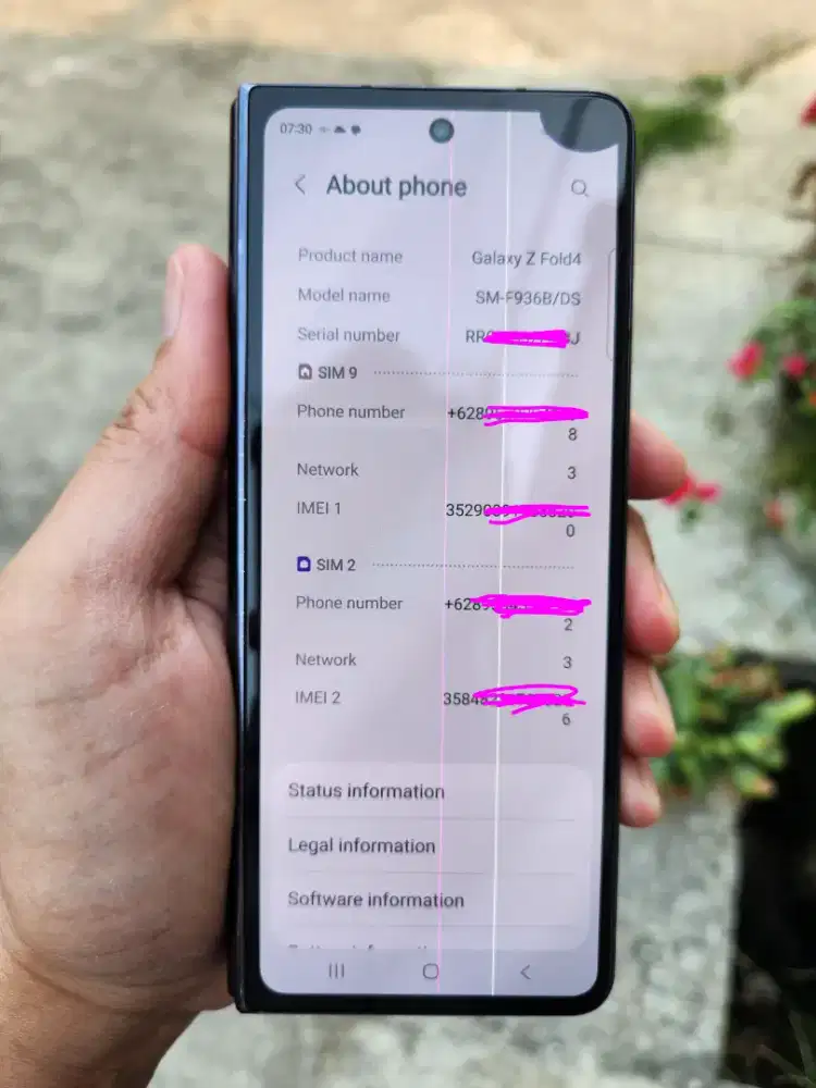 Hp lipat murah Samsung Z fold 4 SEIN 512GB TT A26 A52s A56